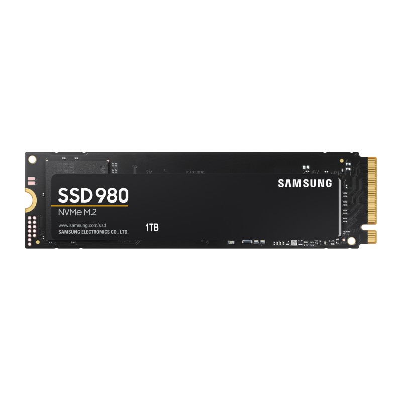 Samsung 980 Interne NVMe SSD 1 TB M.2 2280 PCIe 3.0 V-NAND TLC